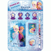 FROZEN สมุดระบายสีและเกมแสนสนุก Way Too Cool + เซ็ตตัวปั๊มโฟรเซ่น